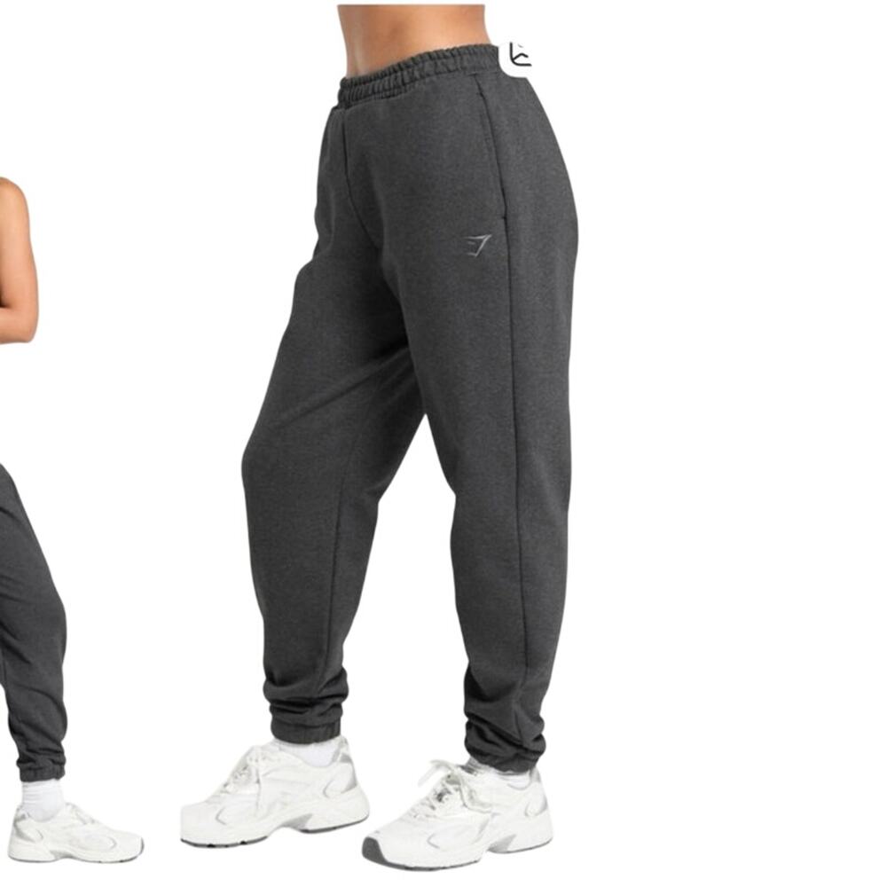 Gymshark Rest Day Hoodie Black Marl (M)